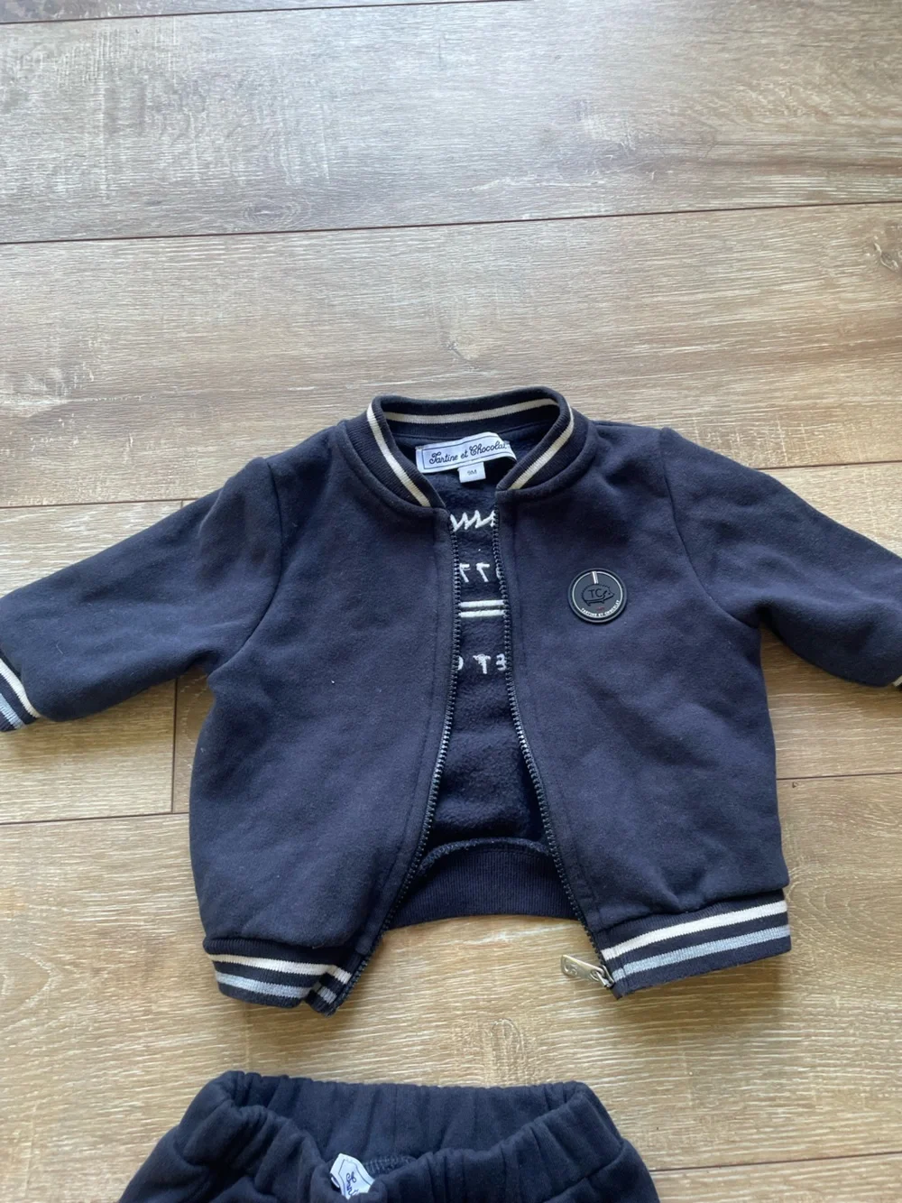 Tartine et Chocolat Navy Sweatpants for baby boy